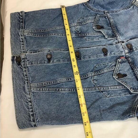 Levi’s Jean Jacket Big E Trucker Style Jacket Button J02 Vintage 80-90’s Size 38 - Picture 10 of 16
